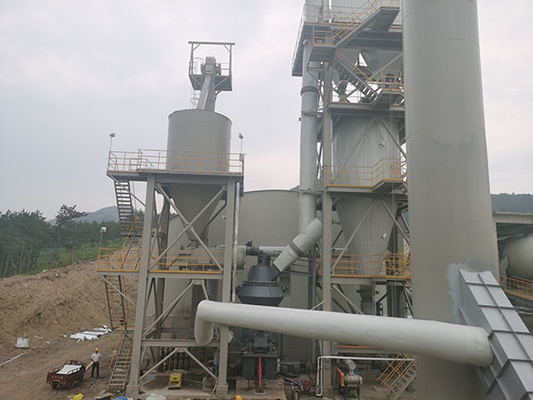 325 lưới xỉ Nhà máy xi măng thô thẳng đứng Quy mô lớn 5000kw