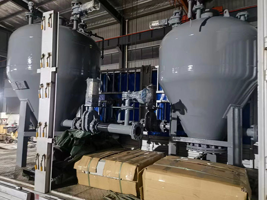 Bơm hệ thống vận chuyển khí nén bột nén silo