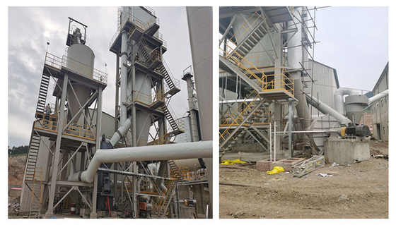 Nhà máy nghiền trục lăn trục lăn 325 lưới đá vôi cho canxit Dolomite Feldspar