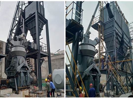 Khử lưu huỳnh Bột đá vôi Máy nghiền đứng Hiệu suất cao