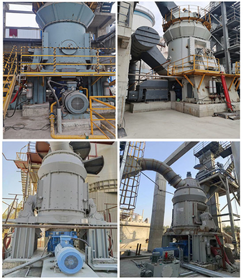 Động cơ PLC Máy nghiền xỉ hiệu quả năng lượng dọc