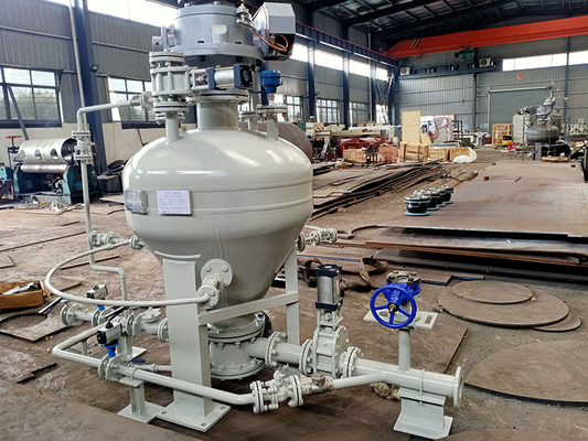 Fly Ash Áp suất dương Bơm pha dày đặc Băng tải khí nén