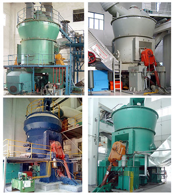 Máy nghiền bauxite con lăn dọc động cơ AC Tiết kiệm năng lượng