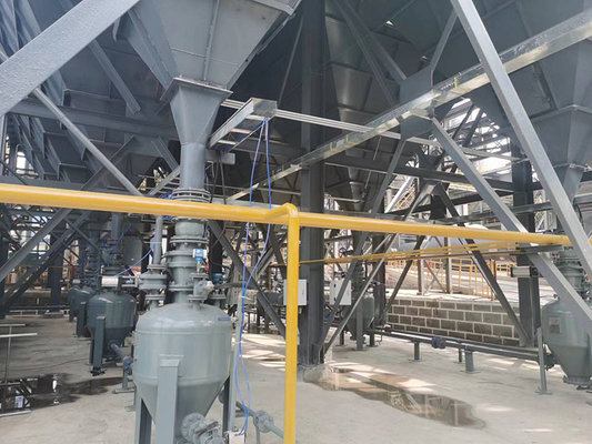 Thiết bị vận chuyển khí nén pha dày đặc Loại silo Thiết bị vận chuyển khí nén PLC