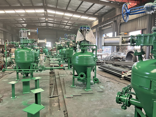 Áp lực tích cực Pha dày khí nén vận chuyển Bin Bơm vận chuyển khí nén cho Dolomite / Fly Ash / Gypsum / Hydrated Lime