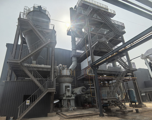 Máy xay gạch dọc dung lượng lớn Heng Cheng Rolling Of Gypsum Vertical Roller Mill