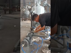 Thiết bị bơm vận chuyển khí nén khối lượng lớn Thùng truyền pha dày đặc